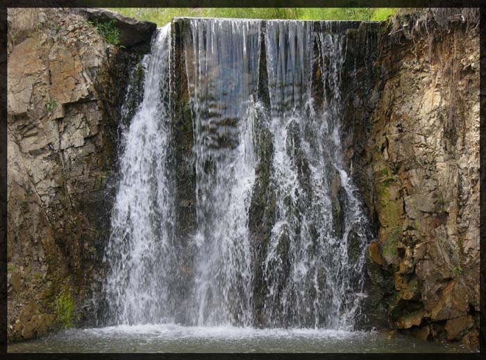 : Real waterfall
