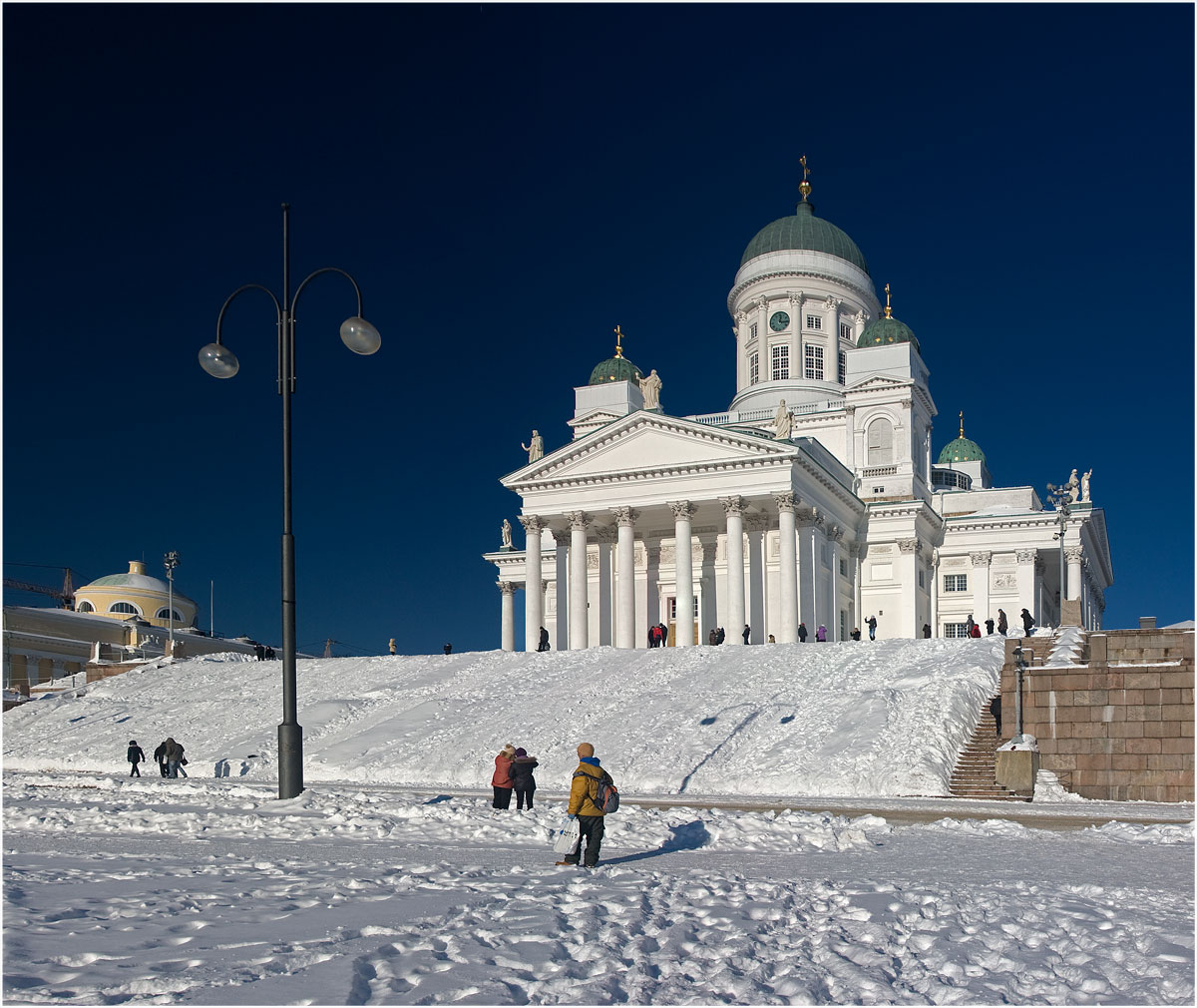 Хельсинки зимой