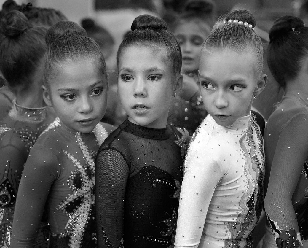 Дети: гимнастки