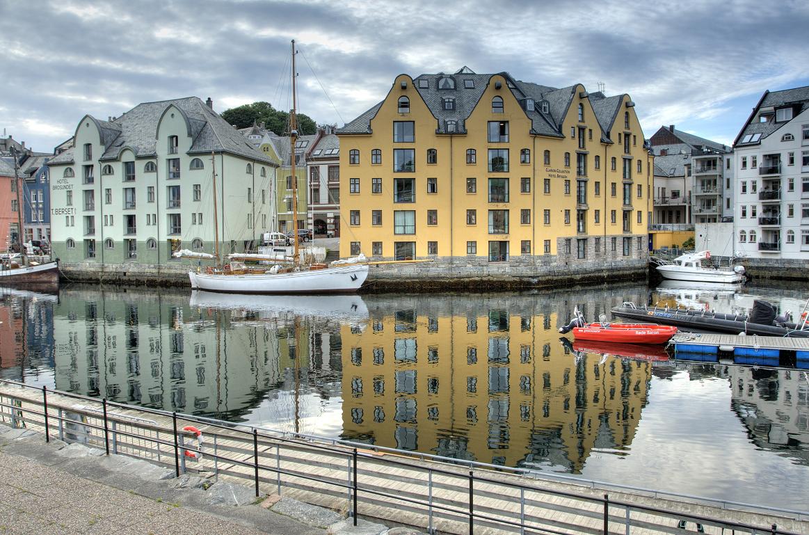 : Alesund. Norge.