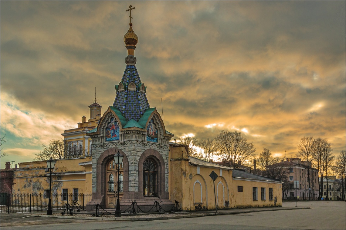 Тихвинская часовня в Кронштадте