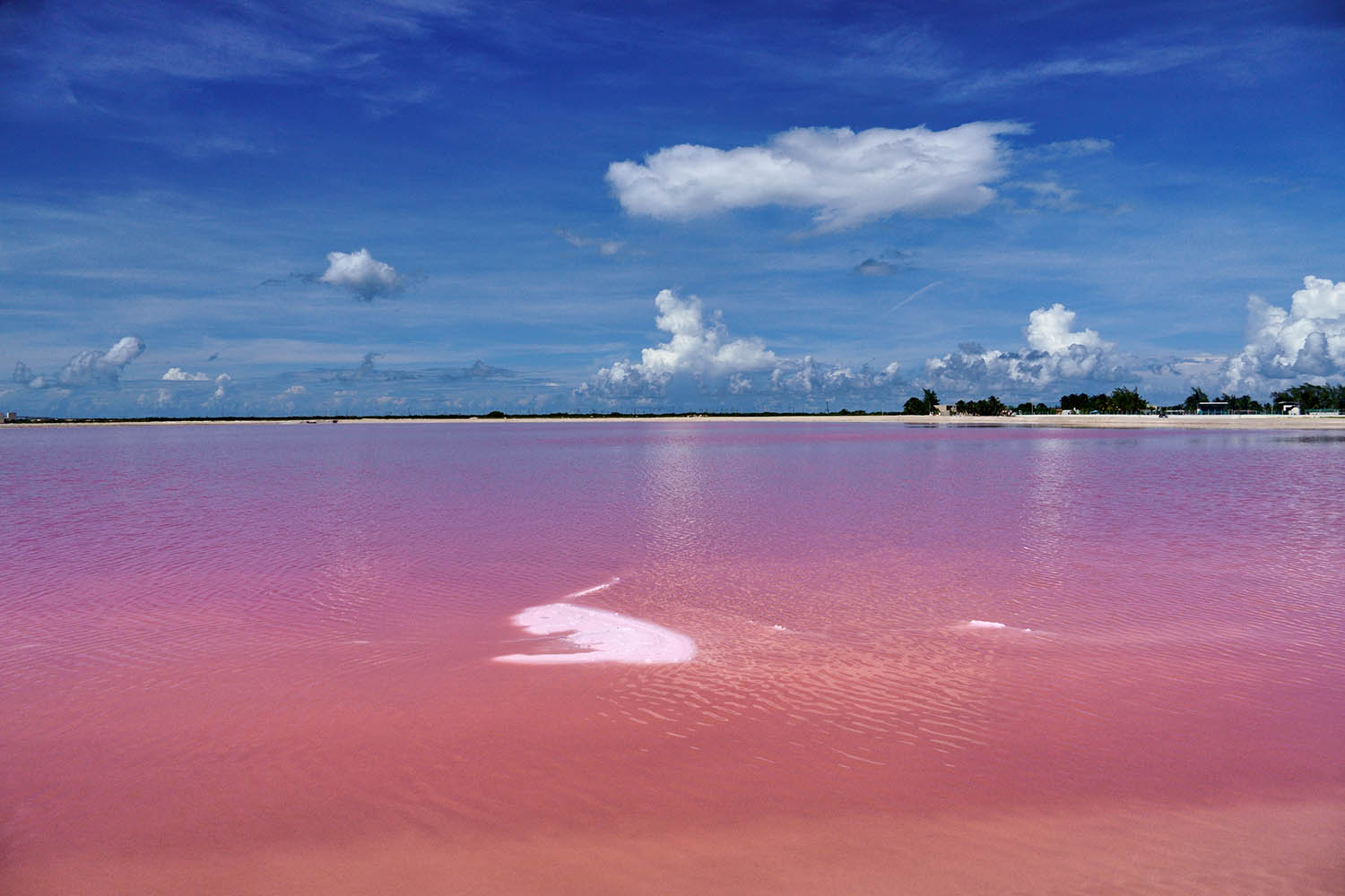Розовое Озеро В Испании