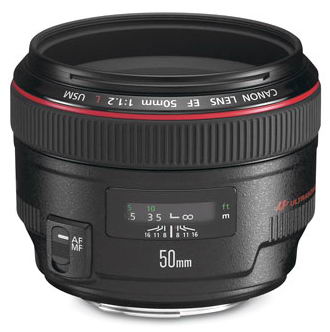 Canon EF 50  f/1,2L USM
