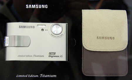 Samsung Digimax i6 Titanium Limited Edition