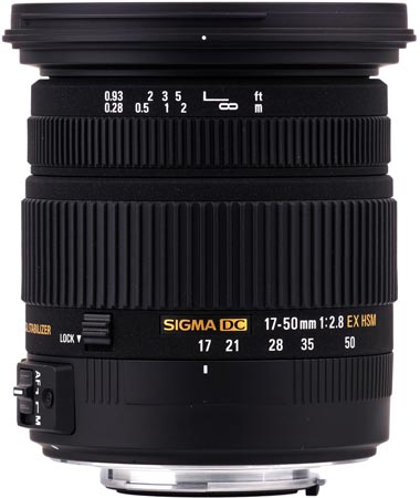 SIGMA 17-50mm F2.8 EX DC OS HSM