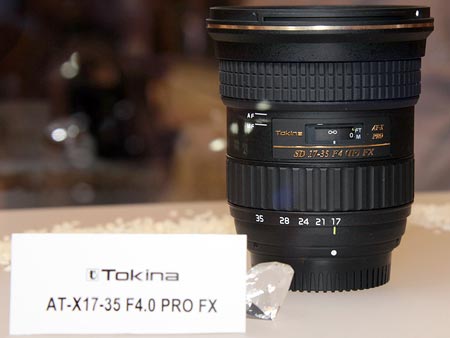 Tokina AT-X 17-35mm F4 PRO FX
