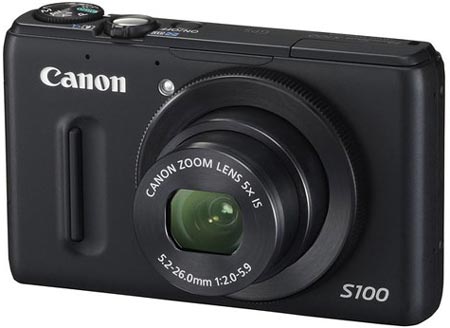   Canon PowerShot S100   GPS