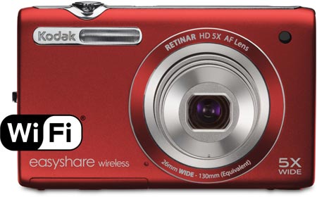  Kodak EASYSHARE Wireless Camera M750   Wi-Fi