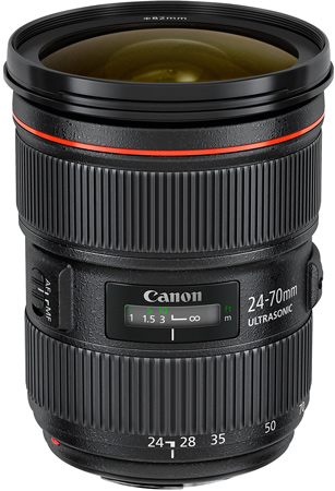 Canon EF 24-70mm f/2.8L II USM     EF 24-70mm f/2.8L USM