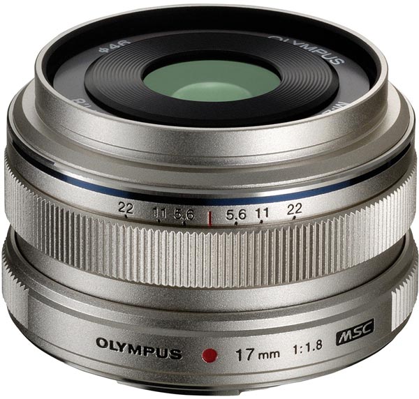  Olympus M.Zuiko Digital 17mm f1.8  Micro Four Thirds   $500