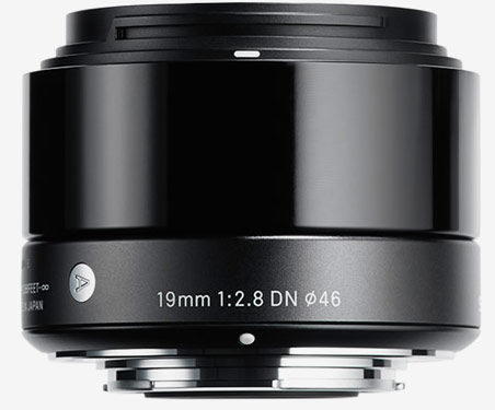  Sigma 19mm F2.8 DN        Micro Four Thirds  Sony E-mount