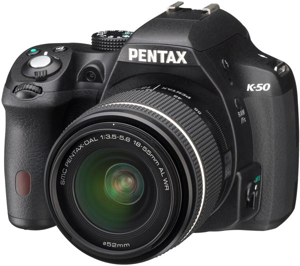   Pentax K-50   smc Pentax-DA L 18-55mm F3.5-5.6AL WR  $780