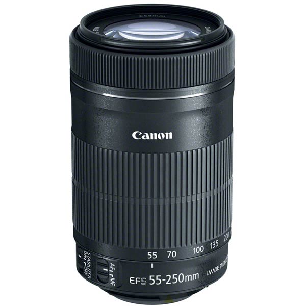  Canon EF-S 55-250mm f/4-5.6 IS STM    