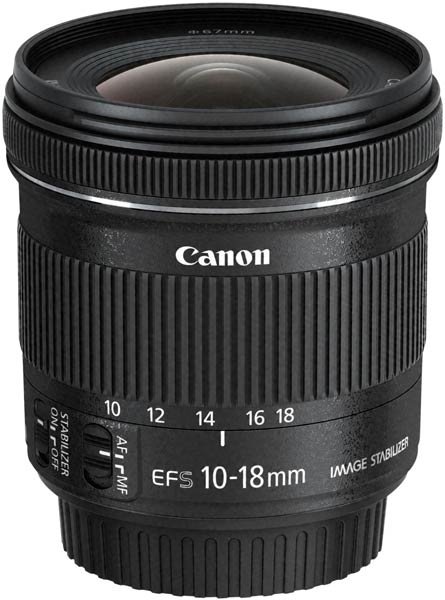  Canon EF-S 10-18mm f/4.5-5.6 IS STM        $300