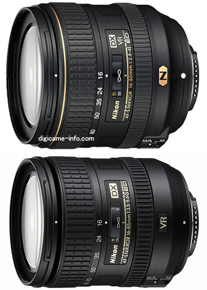 ,   Nikon AF-S DX Nikkor 16-80mm f/2.8-4E ED VR    16 