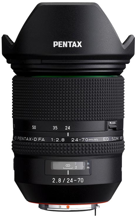  HD Pentax-D FA 24-70mm f/2.8ED SDM WR         $1300