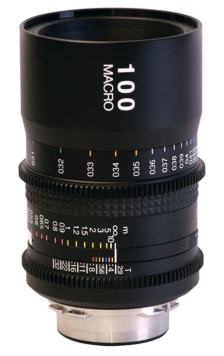   Tokina Cinema ATX 100mm T2.9 Macro      PL, Canon EF, Sony E, Nikon F  Micro Four Thirds