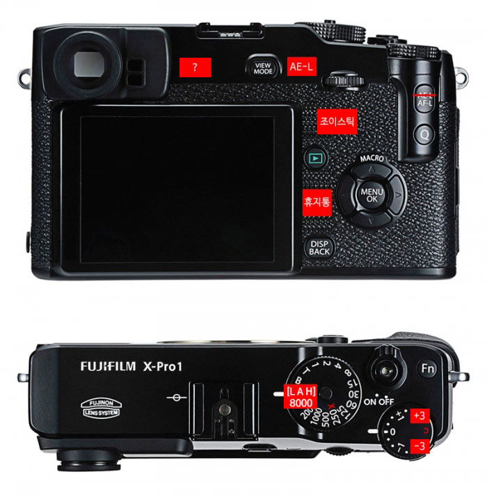  Fujifilm X-Pro2      Fujifilm X-Pro1