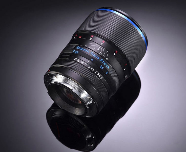  Laowa STF 105mm f/2 (T/3.2)       Canon EF, Nikon F, Pentax K, Sony A  Sony E