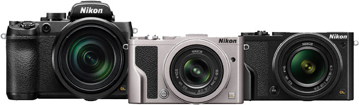    Nikon DL24-85, DL18-50  DL24-500    