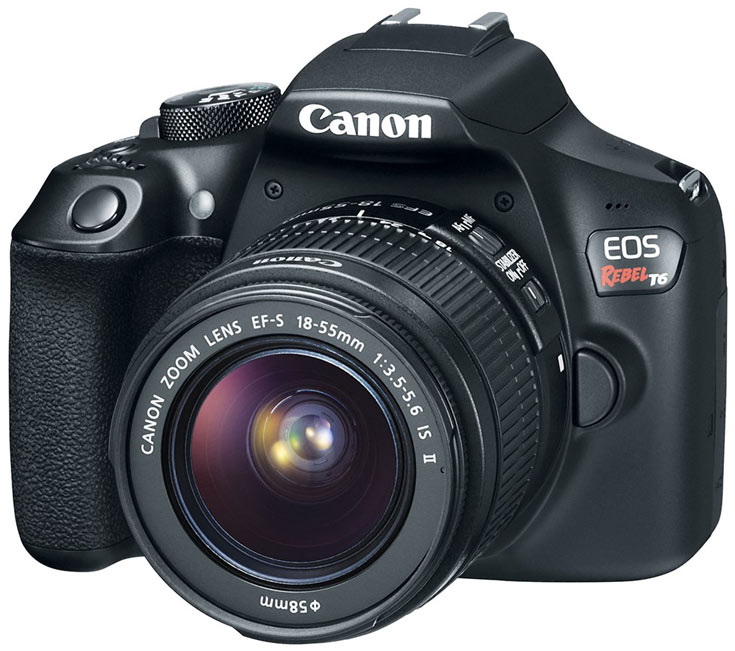  Canon EOS 1300D     EF-S 18-55mm f/3.5-5.6 IS II   $550