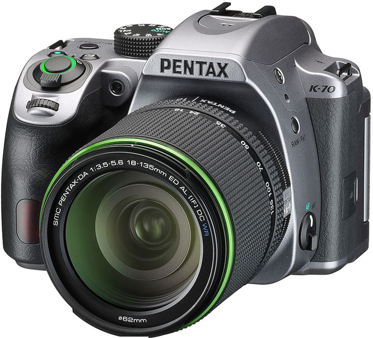   Pentax K-70     APS-C  24 