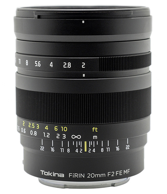    Tokina FiRIN 20mm F2 FE MF   