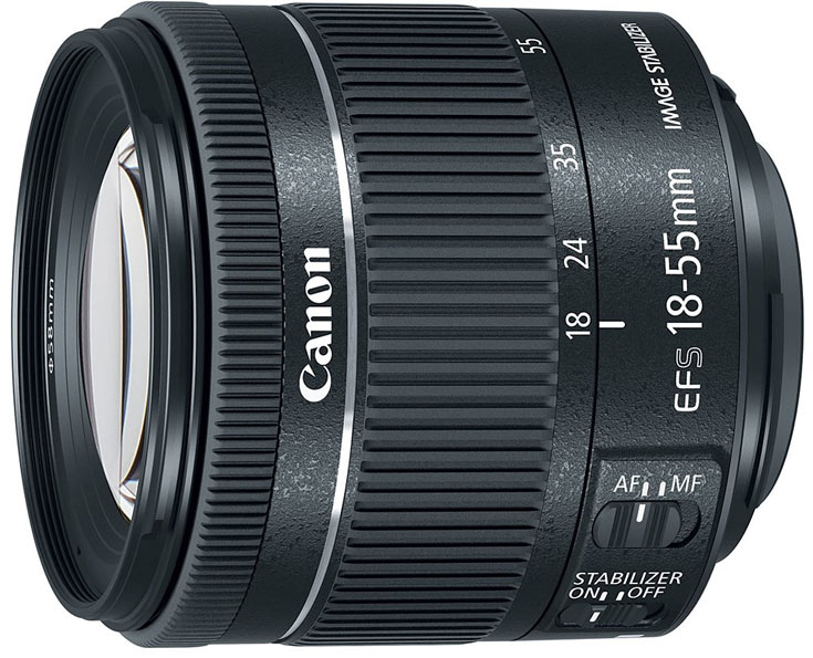  Canon EF-S 18-55mm F4-5.6 IS STM   20%    
