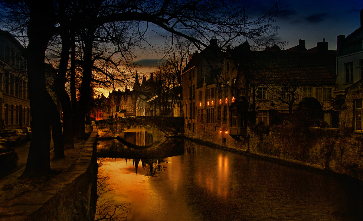 Late Evening in Brugge 